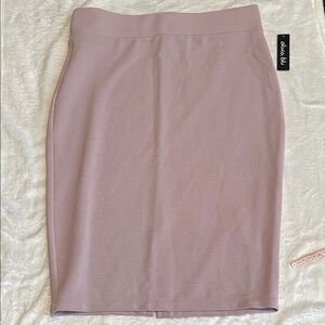 Lavendar Pencil Skirt